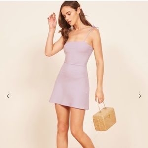 Annette mini dress by Reformation clothing